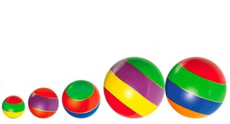 Купить Мячи резиновые (комплект из 5 мячей различного диаметра) в Арсеньеве 